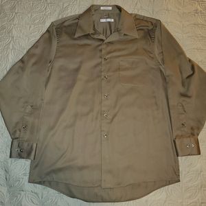 Mens Sateen dress shirt